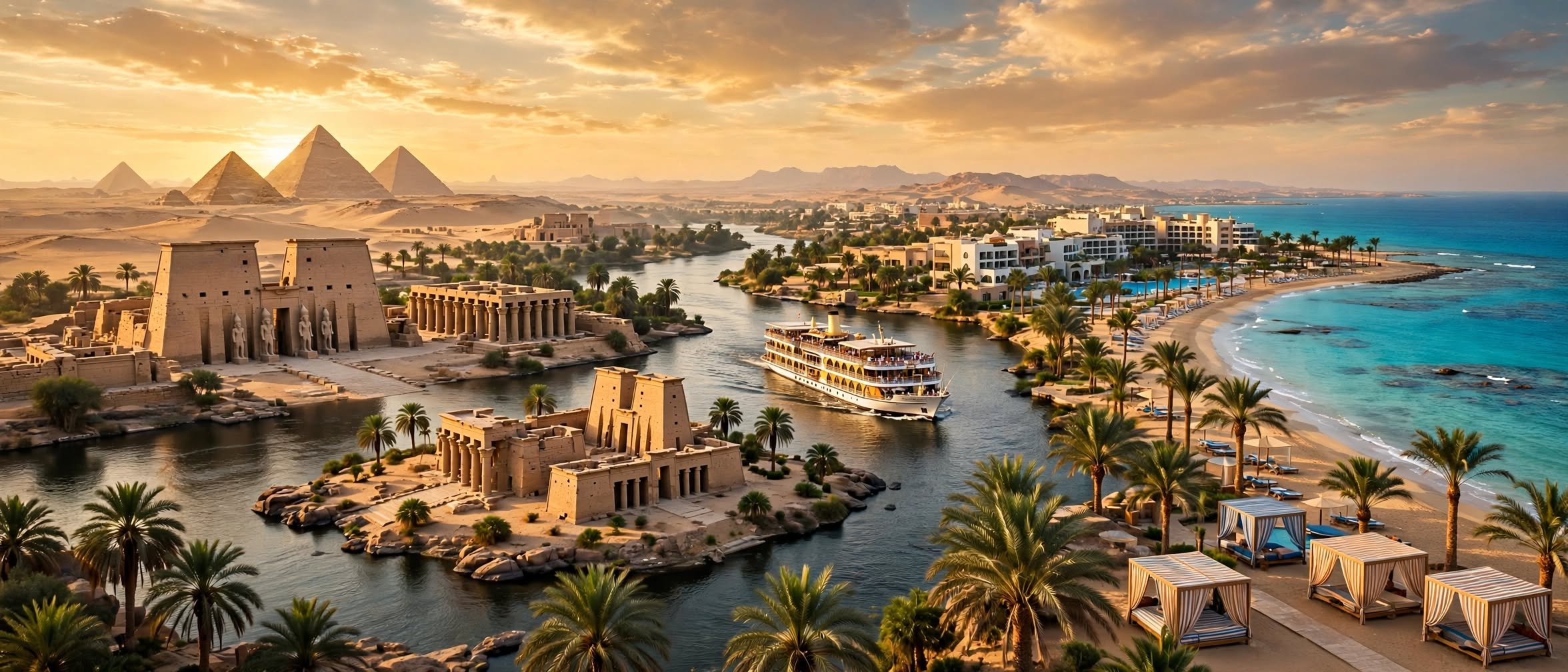 11 DAYS ( HURGHADA - LUXOR - ASWAN - CAIRO )