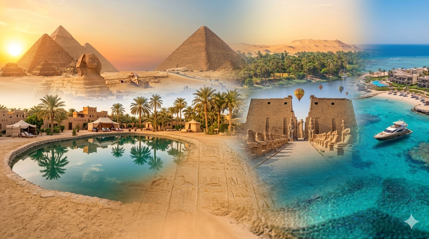 10  DAYS ( CAIRO – BAHARIYA OASIS – LUXOR – MARSA ALAM )