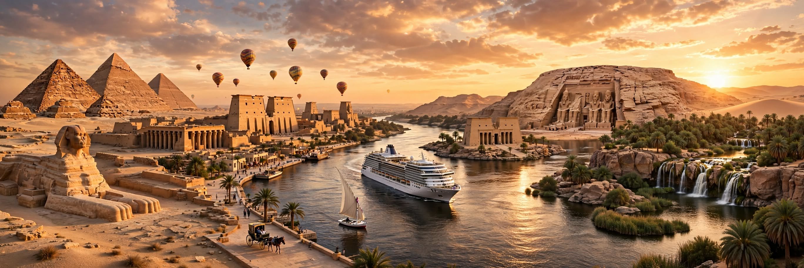 10-DAY ( CAIRO CRUISE - LUXOR - ASWAN (FAYOUM )