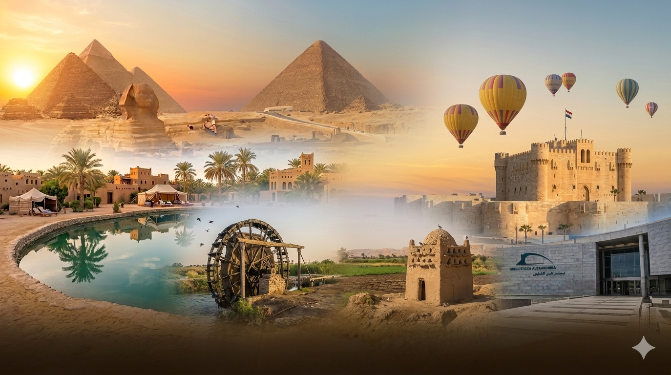 8 DAYS ( CAIRO - FAYOUM - ALEXANDRIA )